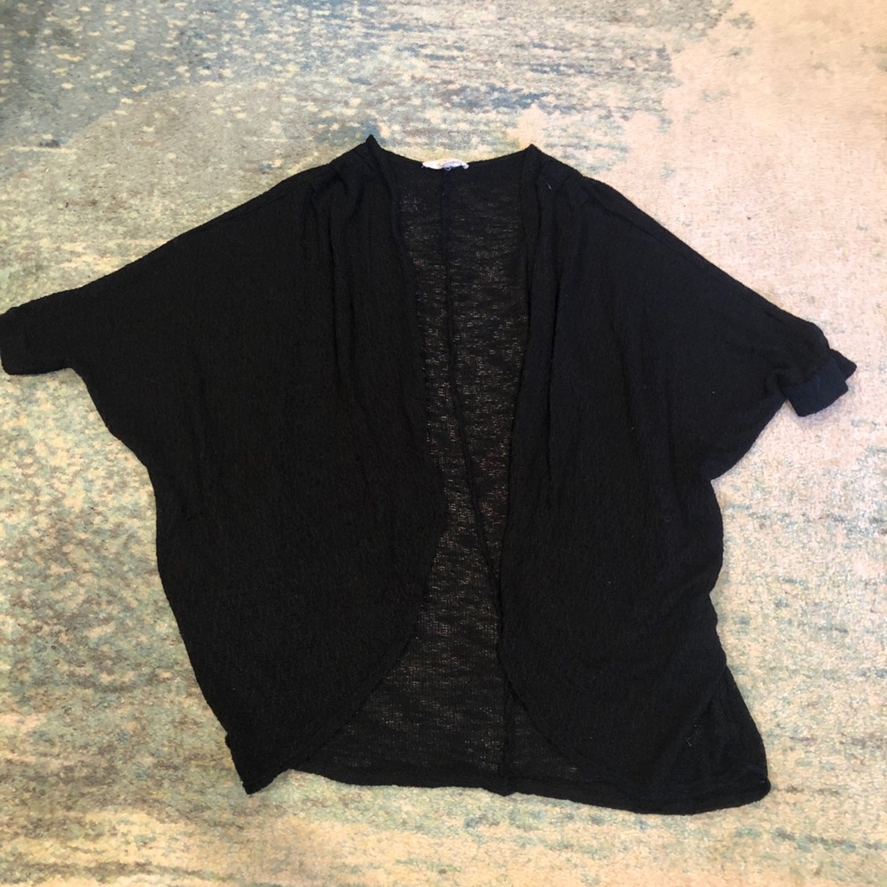 Painted Threads Short Sleeve Cardigan